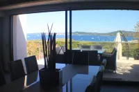 Magnificent panoramic view of the entire Gulf of St-Tropez