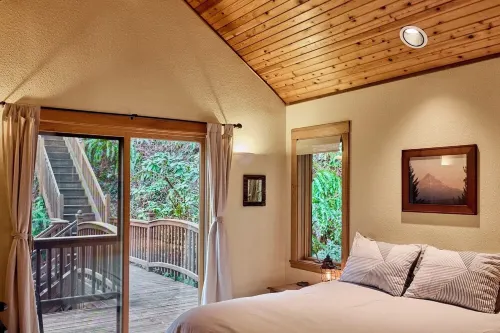 The Huckleberry Chalet, a private Mt. Hood retreat within a forested wonderland