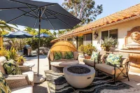 Luxury Coastal Retreat-PrivatePool, Spa & Yard-Dog-Friendly-5 Min to Beach