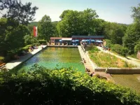 Sylvia vacation home at the edge of the forest in the Krachershöhe wasteland Hotels in Gößweinstein