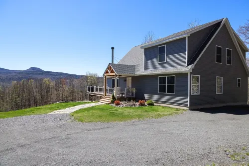 Modern Chalet in Tannersville w/ Huge Deck & Epic Views on 5 Private Acres