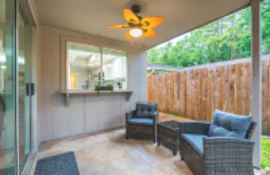 1 story, family friendly 3bdr in The Woodlands! !