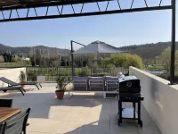 Loft with a View in Malaucène, Short Walk to the Town Center