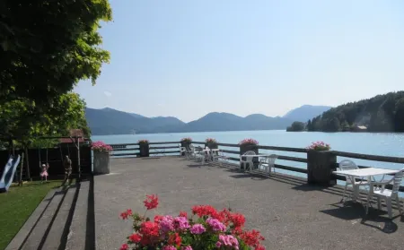 Apartment on Lake Walchensee, WiFi, with its own lake property + car parking space