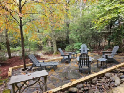 Blue Ridge Mountain Retreat with Cozy Firepit Terrace.