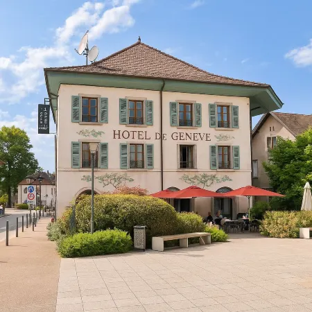 Logis Hôtel de Genève et Restaurant , Faverges-Seythenex Отели в г. Фаверж