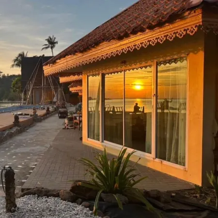 beachfront villa