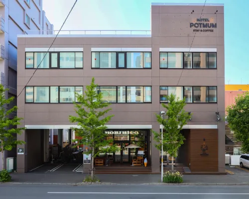 HOTEL POTMUM STAY&COFFEE 菊水駅周辺のホテル