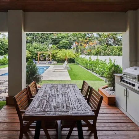 Villa Caicos Fire Pit Pool