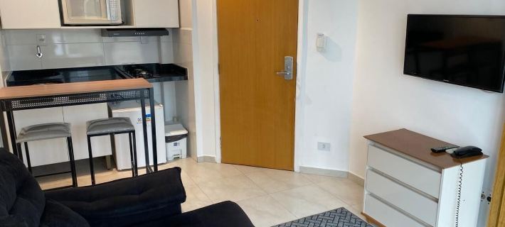 Gonzaga Praia Flat Hotel a Santos
