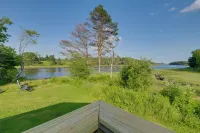 9-acre Riverfront Home in Milbridge w/ Deck & Yard - 3-Star