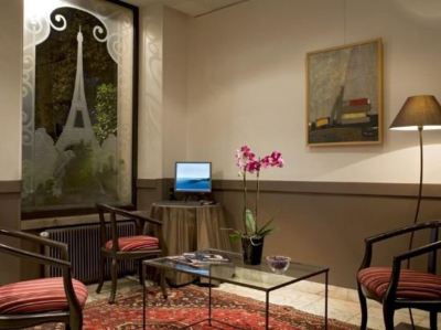 共有エリア ベスト ウェスタン トゥー エッフェル インヴァリッド ホテルの写真