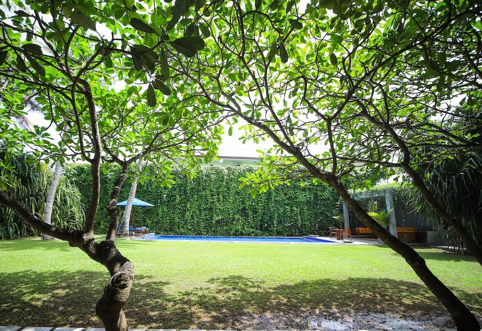 Hotel Saffron & Blue, Exterior, Garden