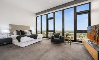 Melbourne City Apartments Panoramic Skyview Penthouse