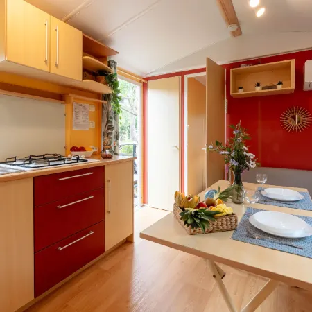 L'Estrellus, Mobil-Home climatisé au cœur du Vignoble à Quelques mètres de la Mer