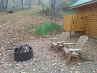 Located in the Finger Lakes a cabin in the country w/ trails & fishing