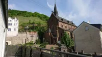 Vacation apartment with balcony and view of the Moselle promenades