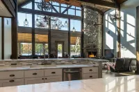 Gorgeous Mountain Lodge on Privately-Owned Lake - Sleeps 30!