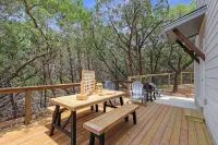 NEW! Modern Hill Country Hideaway Deck Firepit Games