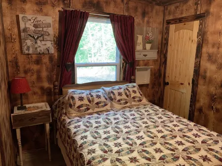 Lazy Bear Cottage with Beautiful view and Fiber Internet! Отели в г. Шерман Тауншип