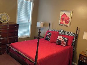3 bedrooms, 2 full bath, dining room, great room, den, beautiful outdoor patio.
