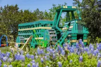 Glamping in Spicewood TX Hill Country ~ Cabin 3 The Sonnie at Green Acres