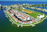 Enjoy sunny water views from your private lanai.  Steps to Madeira Beach.