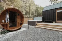 The Tiny Cabin At Hurdle Mills - Sauna,Hot Tub, Cold Plunge