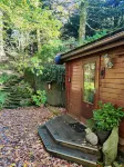 Luxury pine log cabin positioned within the mountains of the Lake District - 2-Star