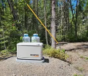 New Cabin on Pennamaquan River. Relax in comfort and privacy .