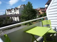 Studio with balcony in the center of Thonon, near the thermal baths, 2 people