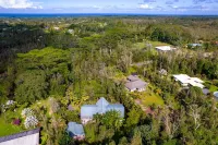 Tropical, Hawaiian-style A-frame Home