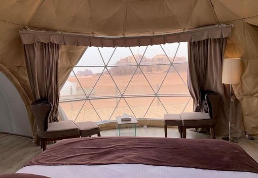 와디럼 UFO 룩스오텔 - 캠프사이트