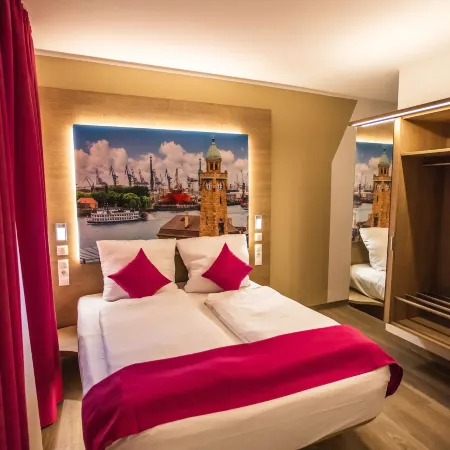 Hotel Luckys Inn Отели рядом с достопримечательностью «Филармония на Эльбе»