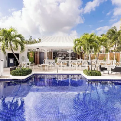 Royal West Indies Hotels near Turks and Caicos Map Mural