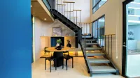 Elegant 2BR Loft Garden Villa at Collins Boulevard Apartment Hotel di Pinang