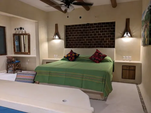 This spectacular casita sits above La Ropa beach with stunning views.