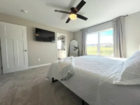 Comfort & Space: 3 King Beds, Large Rooms, Attached Garage!