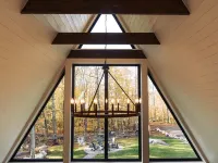 A-Frame on 6 Acres: Cedar Sauna, Privacy, Nature Hotels in Machar