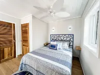 Charming Beachfront Cottage w/ Private Pool in Beautiful Sandy Bay, A/C and WiFi