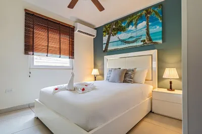 Family Apartment Steps from Eagle Beach Hotels near Aruba Oasis Eagle Beach Ocean Front