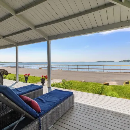 Enjoy Gorgeous Sunsets from Your Waterfront Beach House.