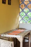 Acogedora palapa privada cerca de la playa.