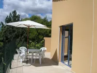 Quiet charming villa with a big terrace and swimming pool