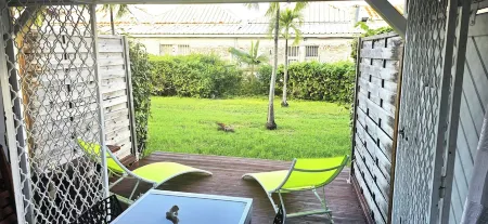 Grand Studio rdc Équipé Marina Saint-françois Proche Plage et Base Nautique