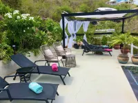 Secluded Island Escape w/ King Bed, Lush Gardens & Shared Pool Access