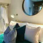 Boutique garden apartment with decking and views