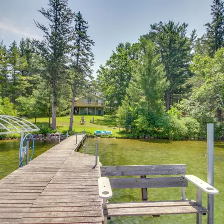 Cabin Getaway w/ Private Dock, Walk to Trail!