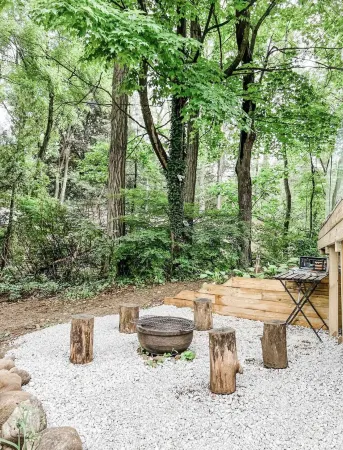 Boho New Jersey lake house 1 hour from NYC Отели в г. Джефферсон