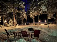 Tranquil Cabin Retreat with Sauna – Steps from the Holy Waters Hotels in Grayling Township